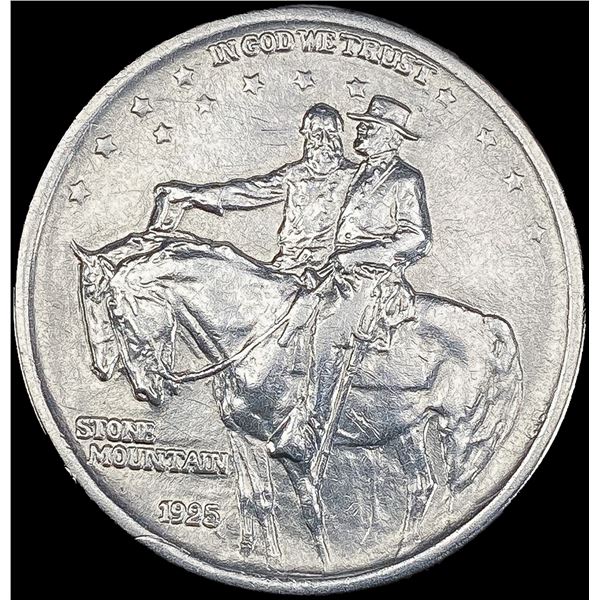 1925 Stone Mountain Half Dollar LIGHTLY CIRCULATED