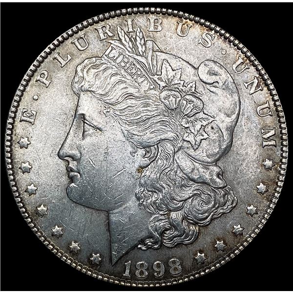 1898 Morgan Silver Dollar CLOSELY UNCIRCULATED