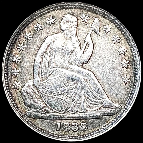 1838 Seated Liberty Dime CLOSELY UNCIRCULATED