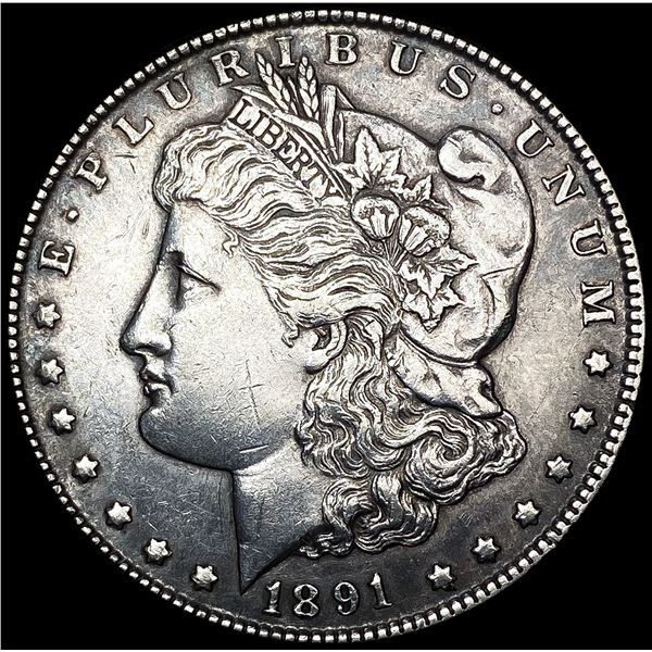 1891-CC Morgan Silver Dollar UNCIRCULATED