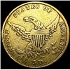 Image 2 : 1835 $5 Gold Half Eagle NICELY CIRCULATED