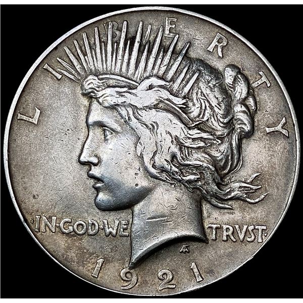 1921 Silver Peace Dollar LIGHTLY CIRCULATED