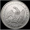 Image 2 : 1858 Seated Liberty Half Dollar CLOSELY UNCIRCULAT
