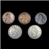 Image 1 : [5] Varied US Coinage (1883, 1902, 1916-S, 1917-S,