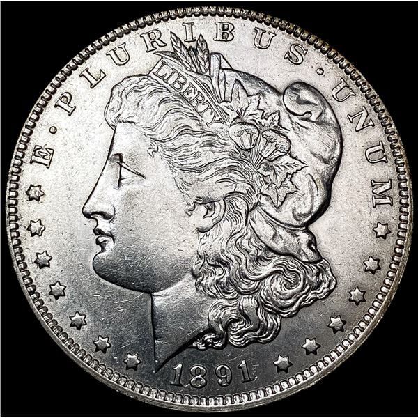 1891-O Morgan Silver Dollar CLOSELY UNCIRCULATED
