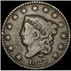 Image 1 : 1827 Coronet Head Large Cent LIGHTLY CIRCULATED