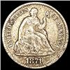 Image 1 : 1871 Seated Liberty Half Dime NICELY CIRCULATED
