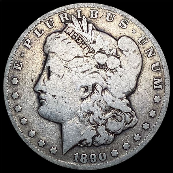 1890-CC Morgan Silver Dollar NICELY CIRCULATED