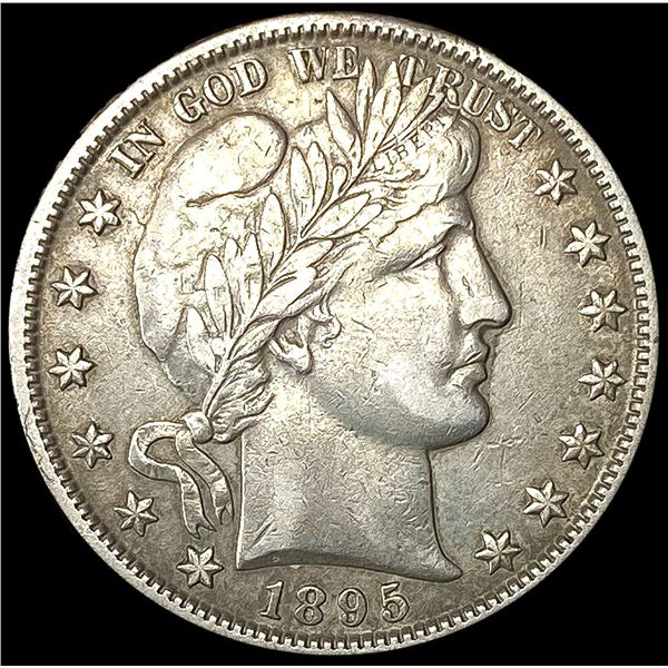 1895-O Barber Half Dollar NEARLY UNCIRCULATED