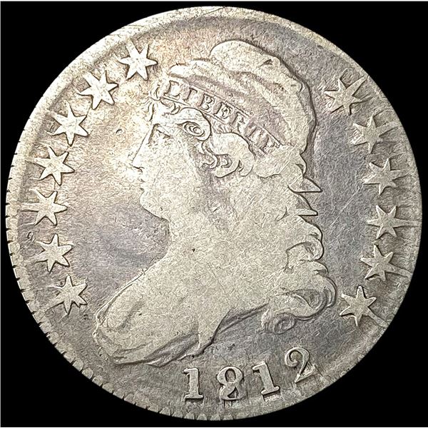 1812 Capped Bust Half Dollar NICELY CIRCULATED