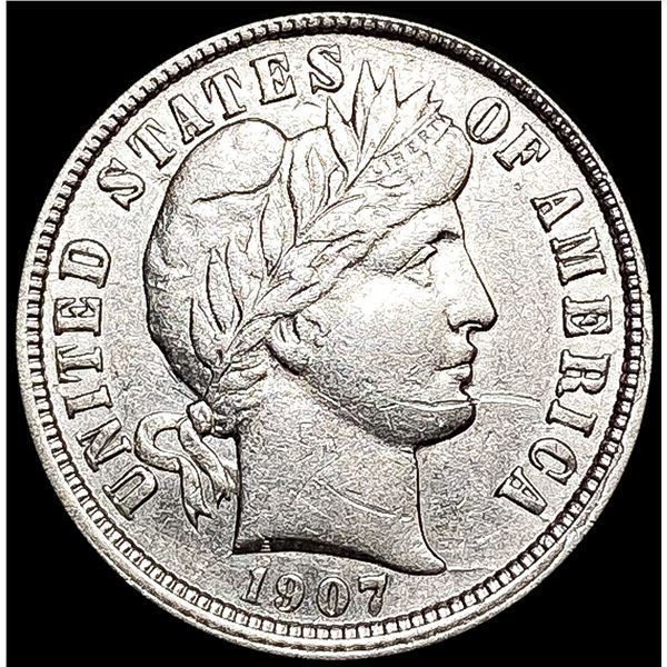1907-O Barber Dime UNCIRCULATED