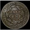 Image 2 : 1809 Classic Head Half Cent NICELY CIRCULATED