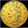 Image 1 : 1836 $2.50 Gold Quarter Eagle NICELY CIRCULATED