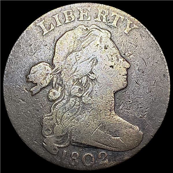1802 Draped Bust Large Cent NICELY CIRCULATED