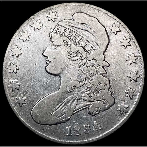 1834 Capped Bust Half Dollar NICELY CIRCULATED