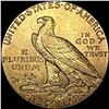Image 2 : 1909 $5 Gold Half Eagle CLOSELY UNCIRCULATED