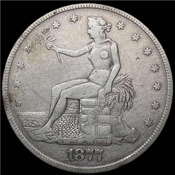 1877-S Potty' Trade Dollar NICELY CIRCULATED