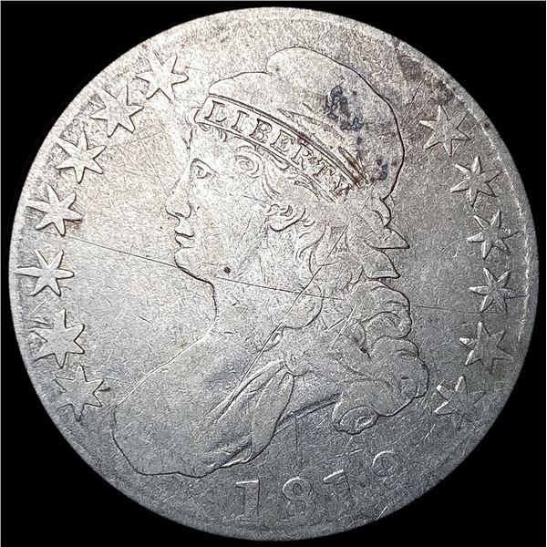 1819/8 Capped Bust Half Dollar NICELY CIRCULATED