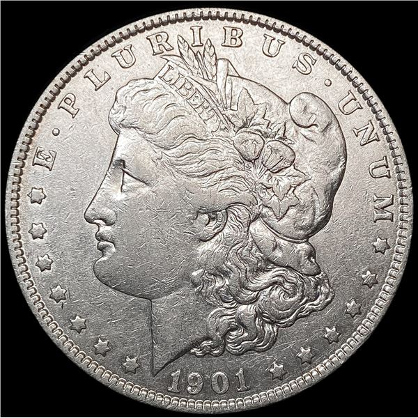 1901 Morgan Silver Dollar CLOSELY UNCIRCULATED