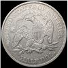 Image 2 : 1873 Arws Seated Liberty Half Dollar CLOSELY UNCIR