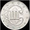 Image 2 : 1852 Silver Three Cent UNCIRCULATED