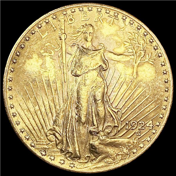 1924 $20 Gold Double Eagle UNCIRCULATED