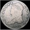 Image 1 : 1827 O-114 Capped Bust Half Dollar NICELY CIRCULAT