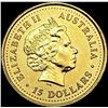 Image 1 : 1999 Australia 1/10oz Gold $15 GEM PROOF