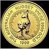 Image 2 : 1999 Australia 1/10oz Gold $15 GEM PROOF