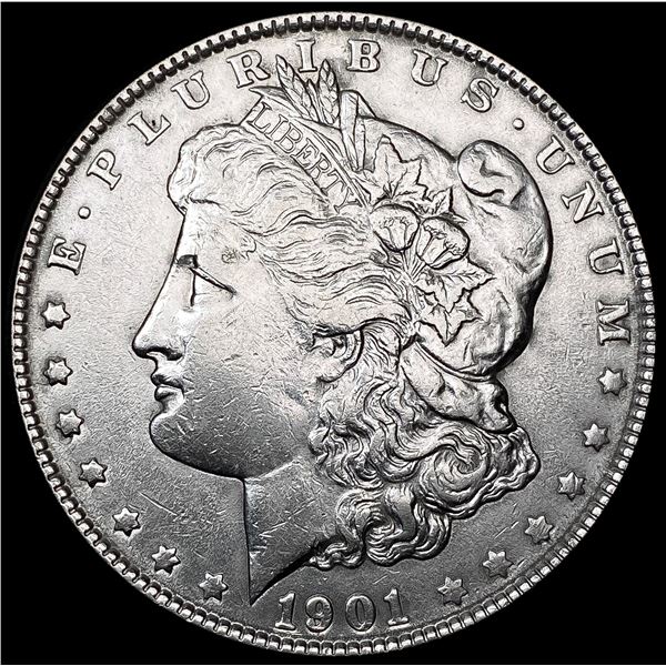 1901 Morgan Silver Dollar NEARLY UNCIRCULATED