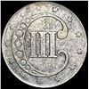 Image 2 : 1853 Silver Three Cent CLOSELY UNCIRCULATED