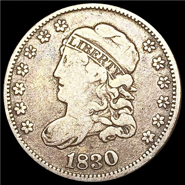 1830 Capped Bust Half Dime NICELY CIRCULATED