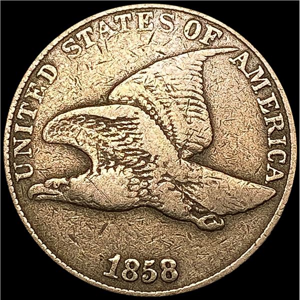1858 Flying Eagle Cent LIGHTLY CIRCULATED