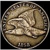 Image 1 : 1858 Flying Eagle Cent LIGHTLY CIRCULATED