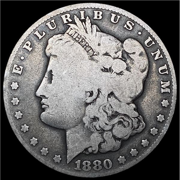 1880-CC Morgan Silver Dollar NICELY CIRCULATED