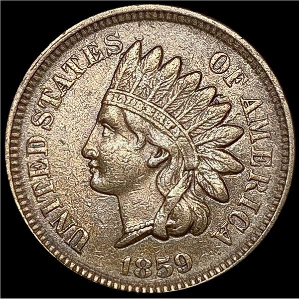 1859 Indian Head Cent CLOSELY UNCIRCULATED