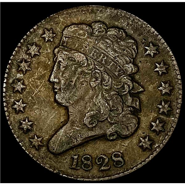 1828 Classic Head Half Cent LIGHTLY CIRCULATED