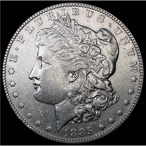 1885-S Morgan Silver Dollar CLOSELY UNCIRCULATED