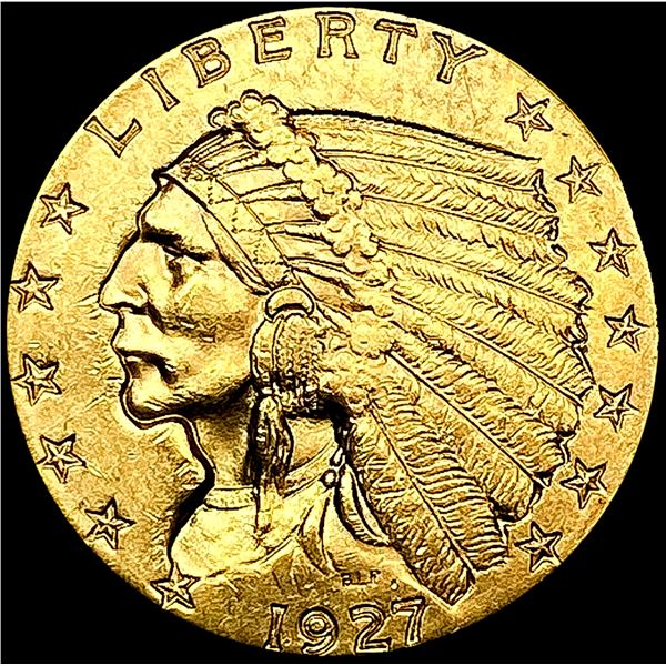 1927 $2.50 Gold Quarter Eagle UNCIRCULATED