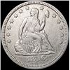 Image 1 : 1856 Seated Liberty Quarter CLOSELY UNCIRCULATED