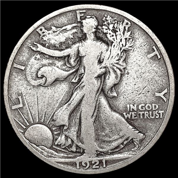 1921 Walking Liberty Half Dollar LIGHTLY CIRCULATE