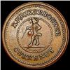 Image 1 : 1862 Knickerbocker Civil War Coin CLOSELY UNCIRCUL