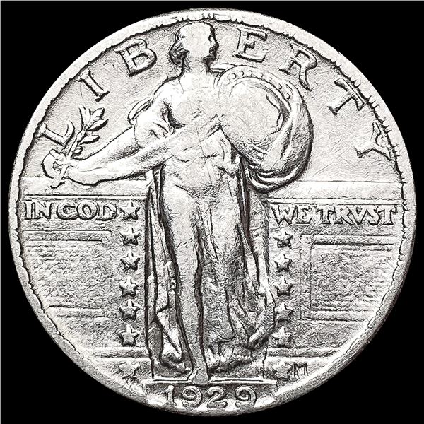 1929 Standing Liberty Quarter NEARLY UNCIRCULATED