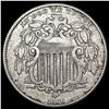 Image 1 : 1866 Shield Nickel LIGHTLY CIRCULATED