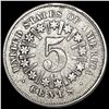 Image 2 : 1866 Shield Nickel LIGHTLY CIRCULATED