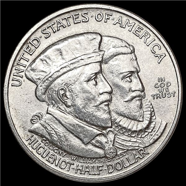 1924 Huguenot Half Dollar UNCIRCULATED