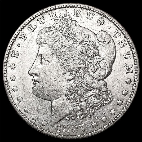 1897-O Morgan Silver Dollar CLOSELY UNCIRCULATED