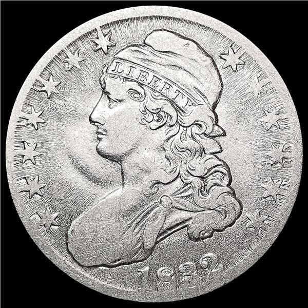 1832 Capped Bust Half Dollar LIGHTLY CIRCULATED