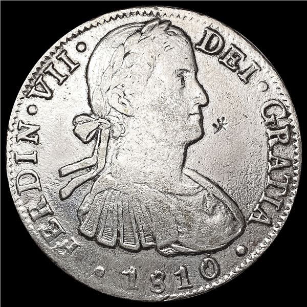 1810 Mexico Silver 8 Reales NICELY CIRCULATED
