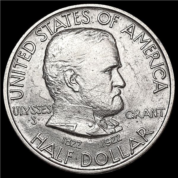 1922 Grant Half Dollar NEARLY UNCIRCULATED
